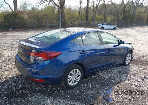 2019 Hyundai Elantra Se from USA, damaged, VIN 5NPD74LF5KH487903